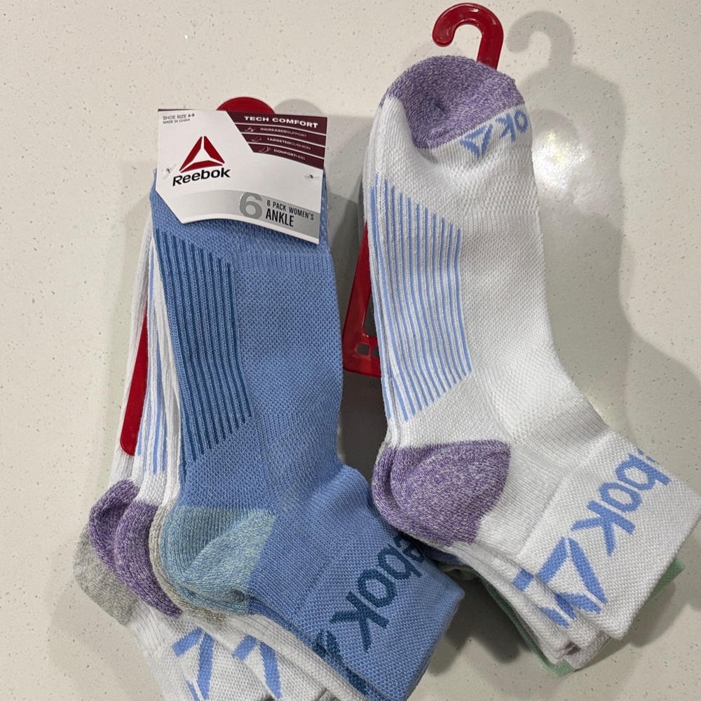 Reebok Women’s Tech Comfort Ankle Socks - 10 Pairs NWT
